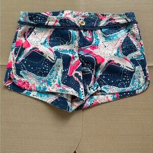 Lilly Pulitzer Blue and Pink Shorts